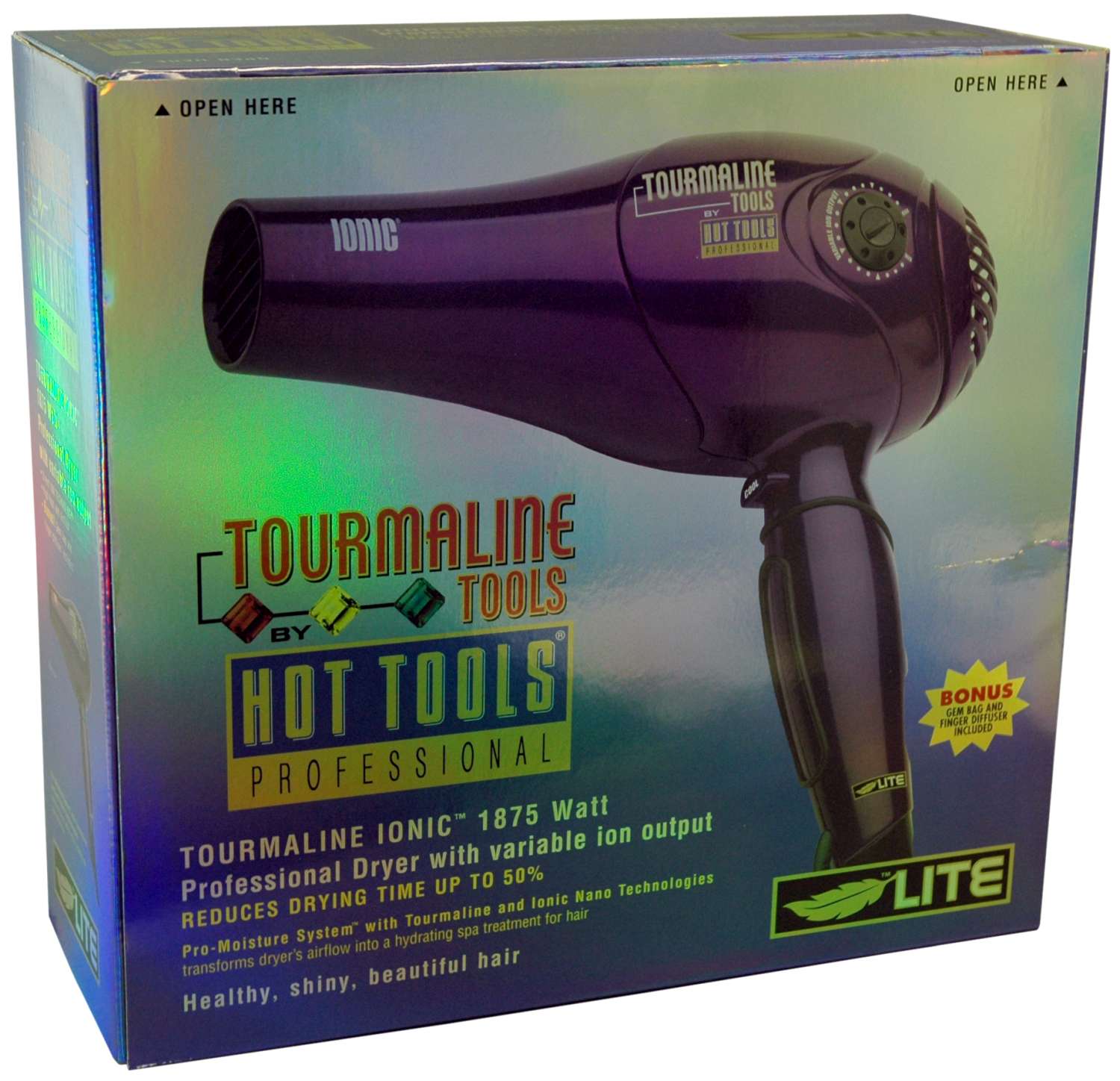 HOT TOOL DRYER TOURMLN LED