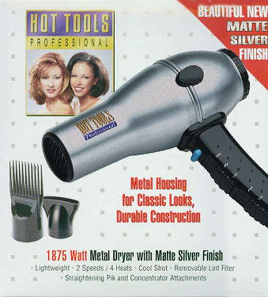 HOT TOOL DRYER MATTE SILVER