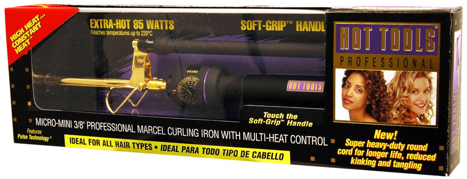 HOT TOOL C/IRON GOLD MARCEL