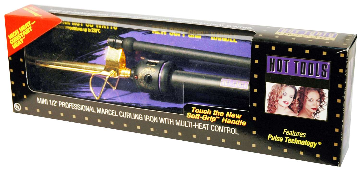 HOT TOOL C/IRON GOLD MARCEL