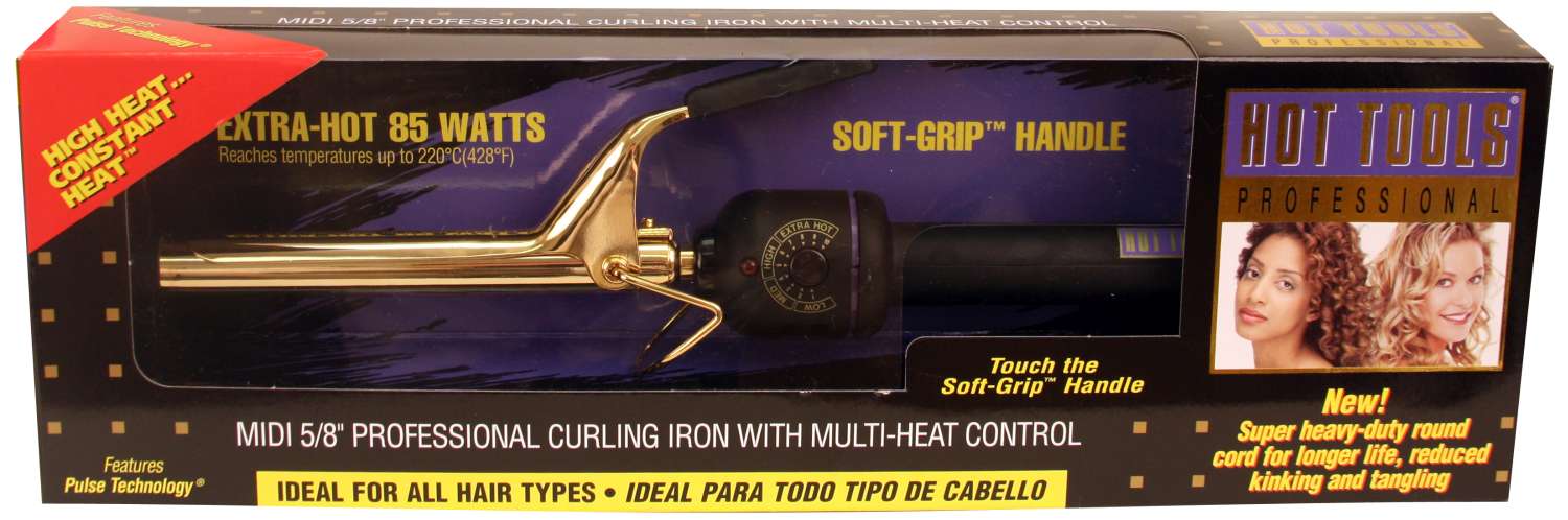 HOT TOOL C/IRON GOLD SPRING