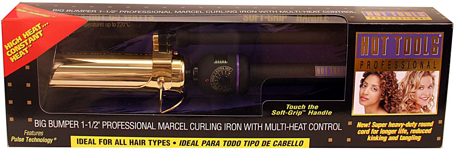 HOT TOOL C/IRON GOLD MARCEL