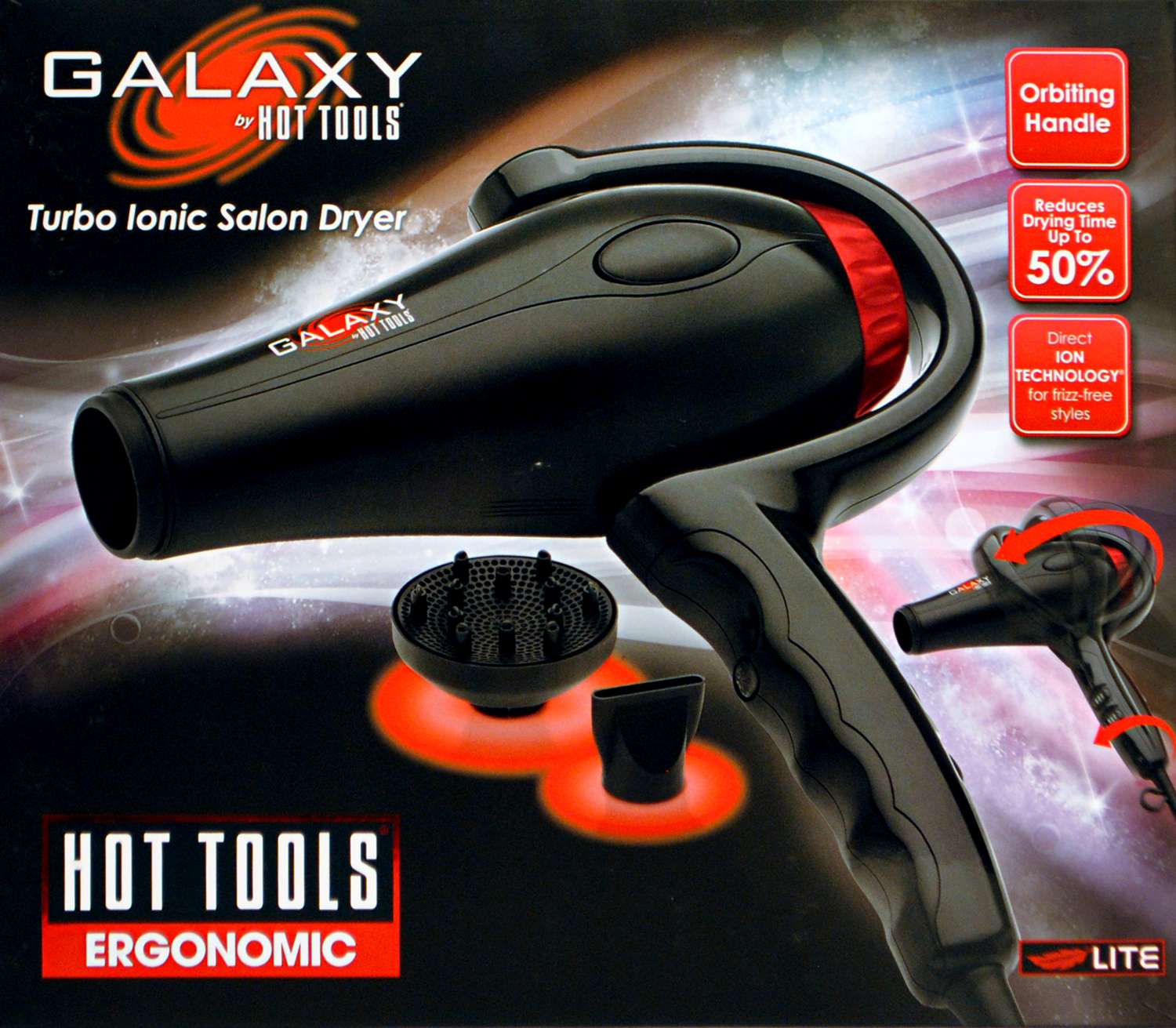 HOT TOOL DRYER IONIC GALAXY