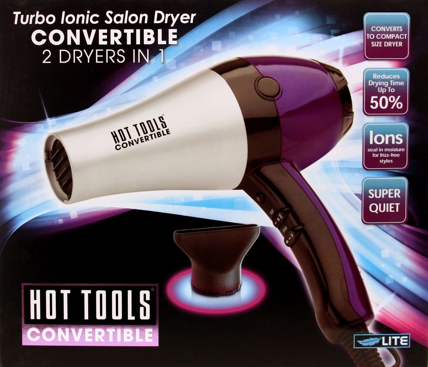 HOT TOOL DRYER CONVERTIBLE