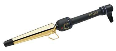 HOT TOOL C/IRON TAPERED GOLD