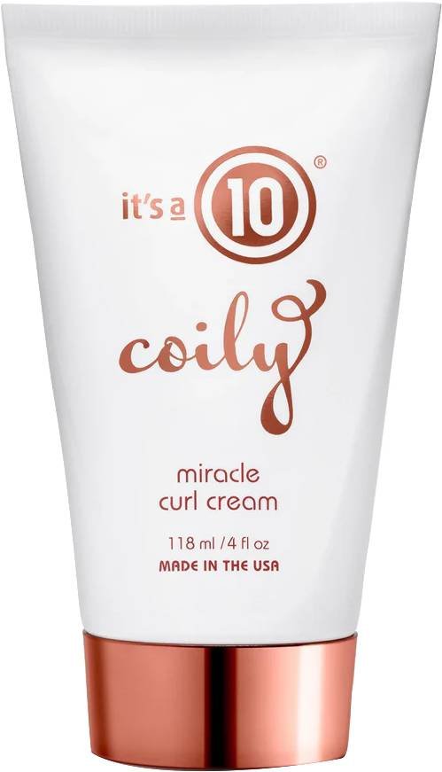 ITS A 10 MIRACLE COILY CURL CREAM 4 OZ