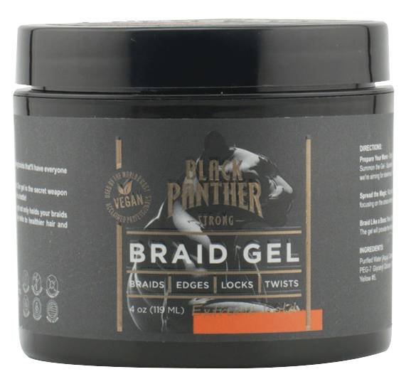 BLACK PANTHER BRAID GEL XTREME [BLACK] 4 OZ