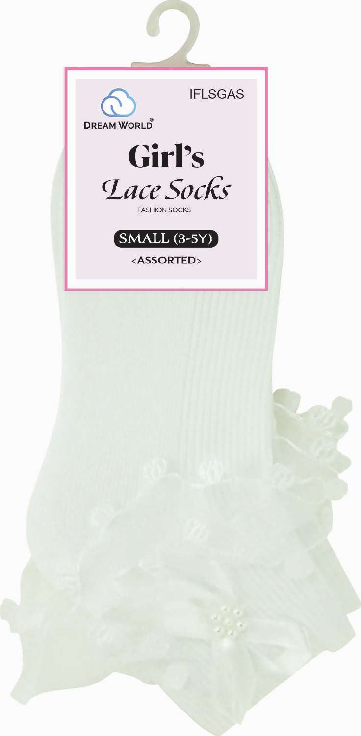 DREAM SOCKS LACE GIRL S(3-5)
