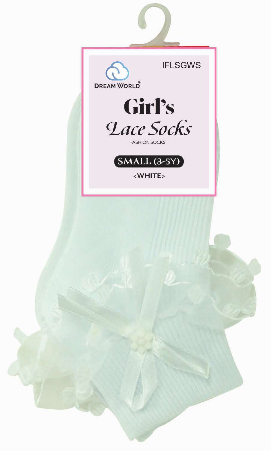DREAM SOCKS LACE GIRL S(3-5)