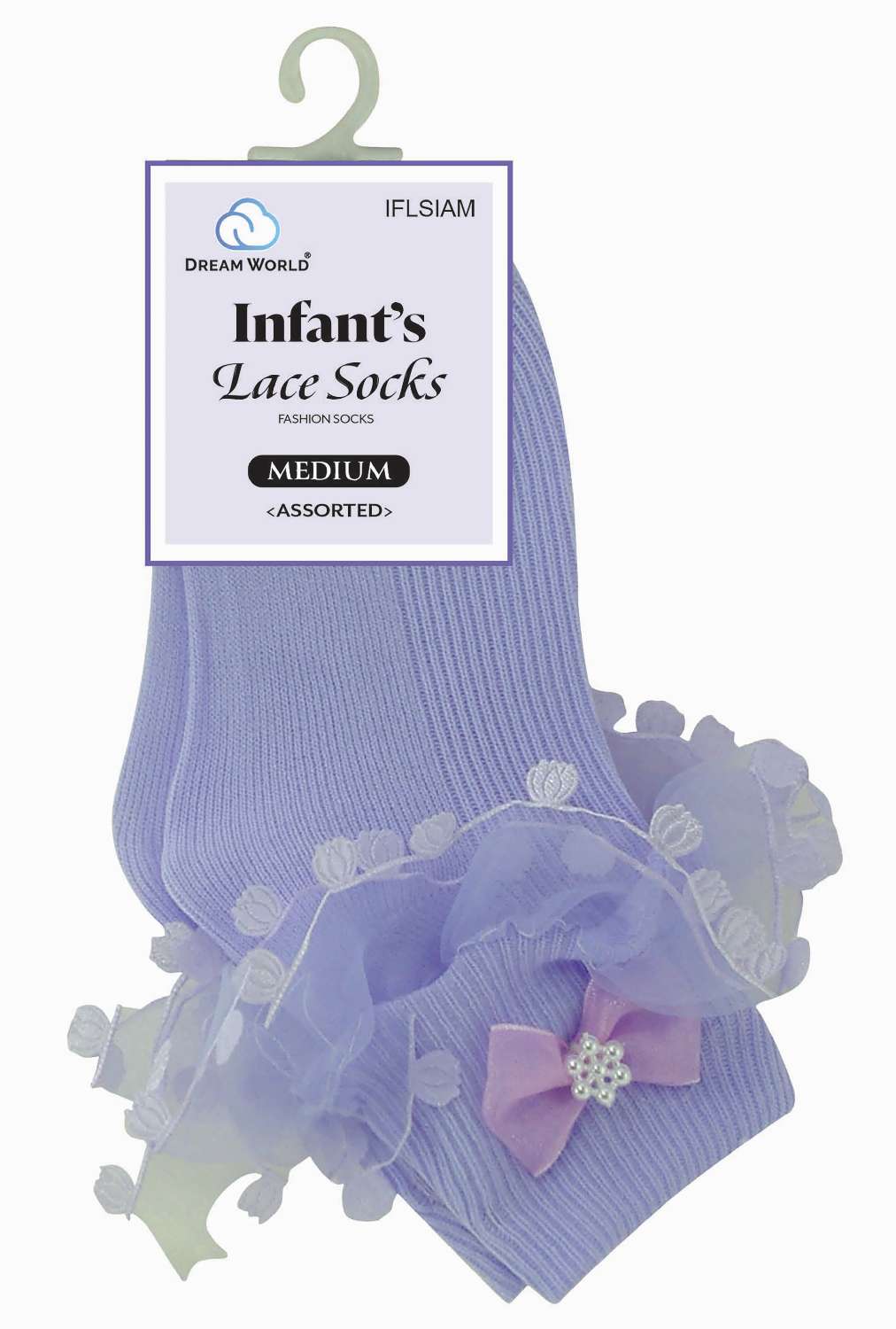 DREAM SOCKS LACE INFANT MEDIUM