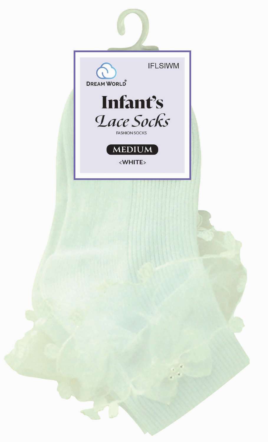 DREAM SOCKS LACE INFANT MEDIUM