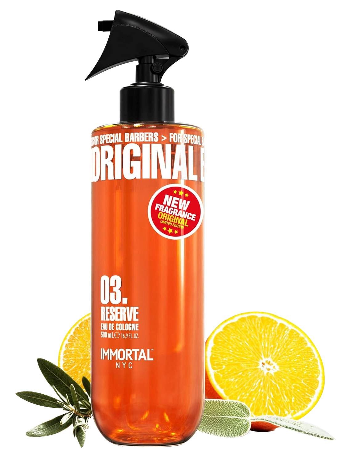 IMMORTAL EAU DE COLOGNE 03 ORANGE