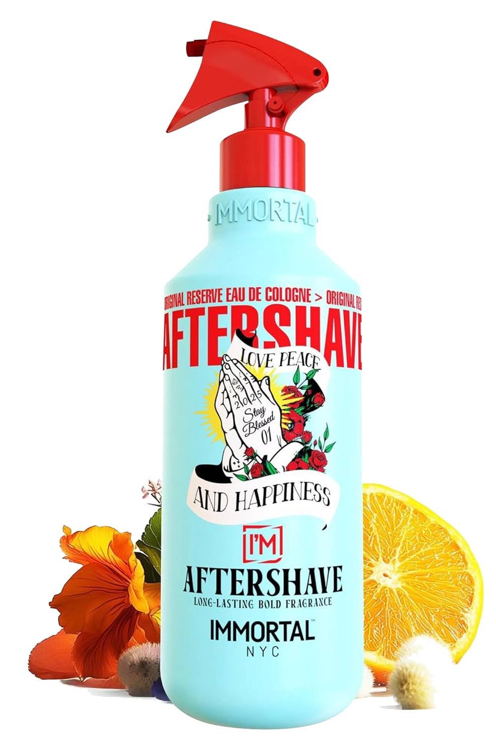 IMMORTAL AFTERSHAVE STAY BLESSED 01