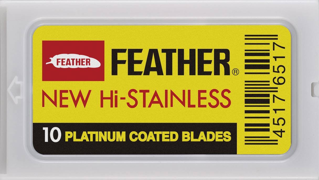 JAT FEATHER HI SS DBL EDGE BLADES 10 PK