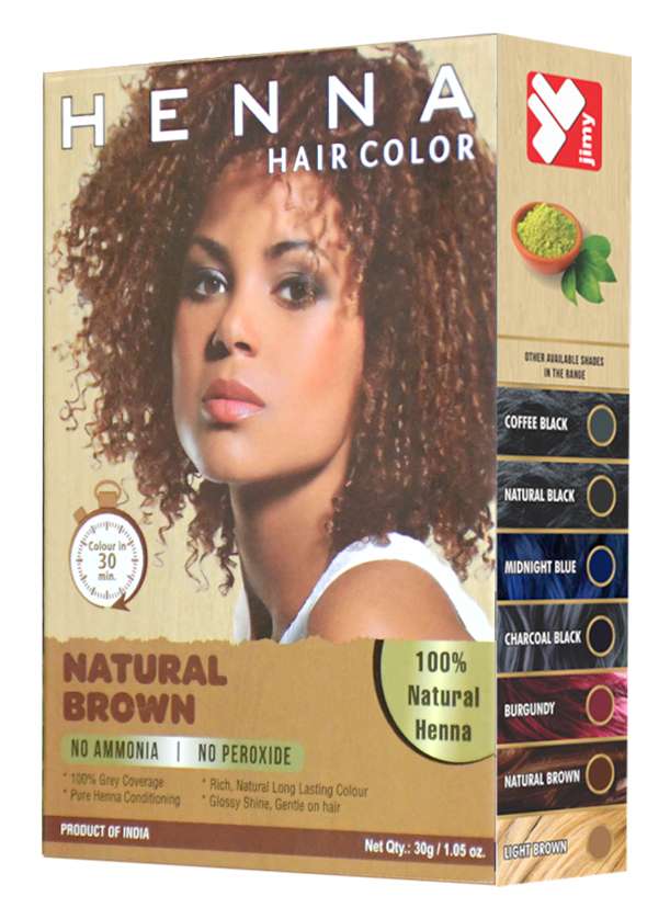 JIMY HENNA COLOR NATURAL BROWN