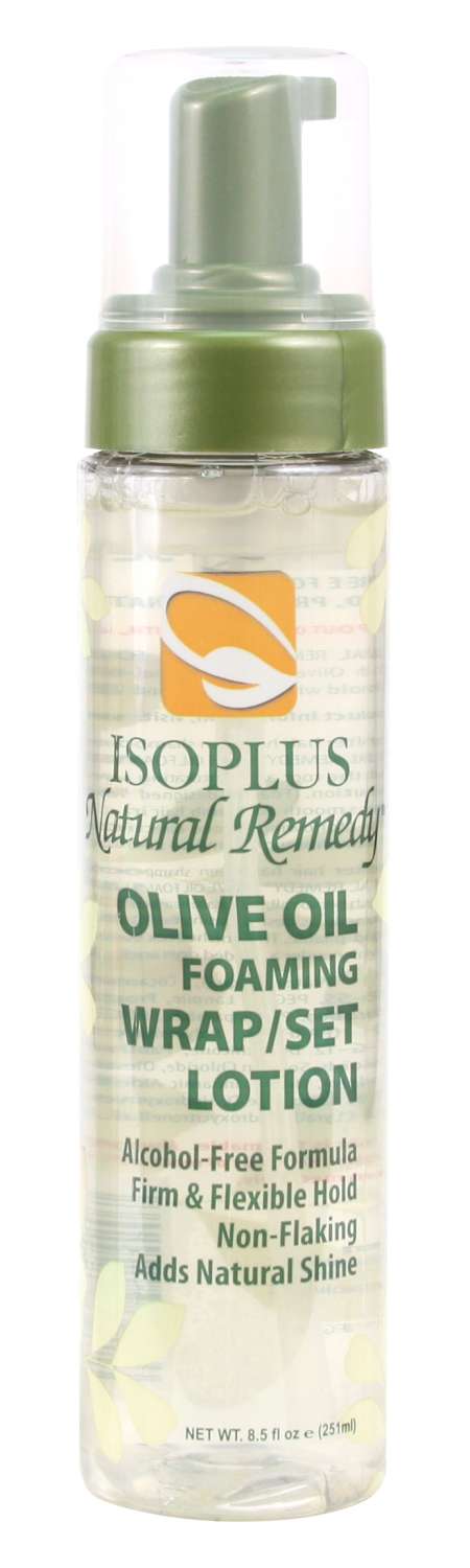 ISOPLUS NR OLIVE FOAMING WRAP/SET LOTION