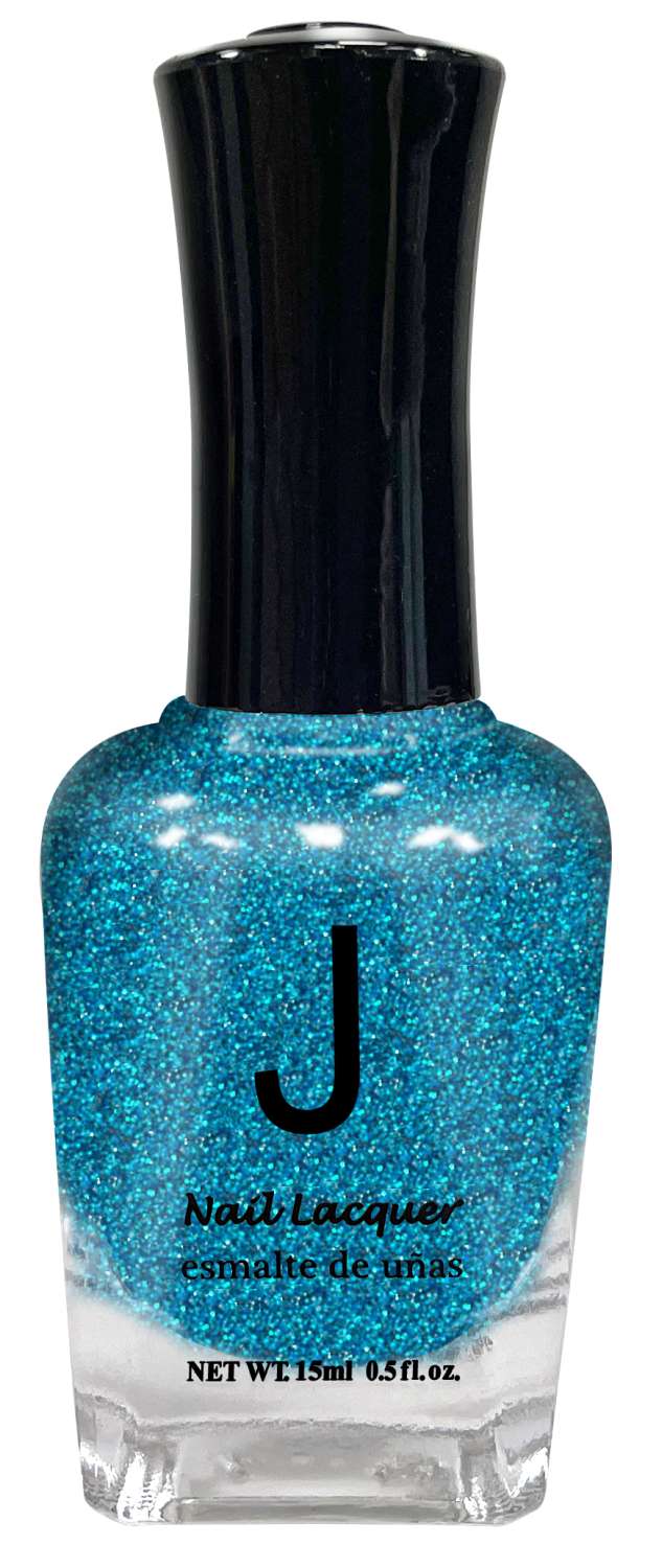 J N/P #054 GLITTER BLUE