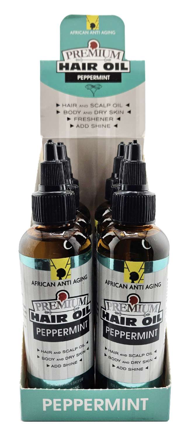 AAA PREMIUM HAIR OIL [PEPERMINT] 6/DP