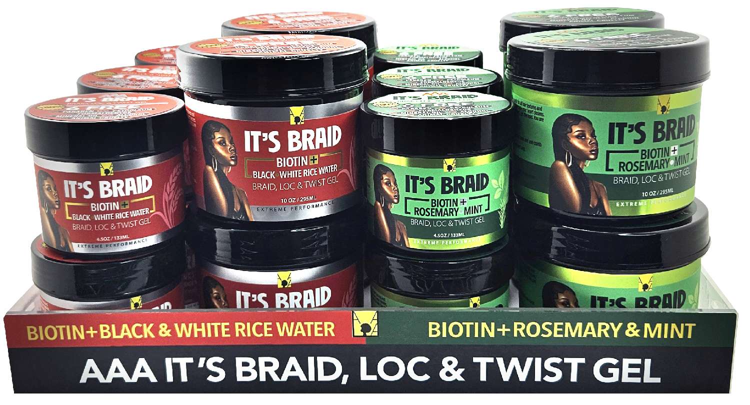 AAA ITS BRAID RICE WATER/ROSEMARY ASST