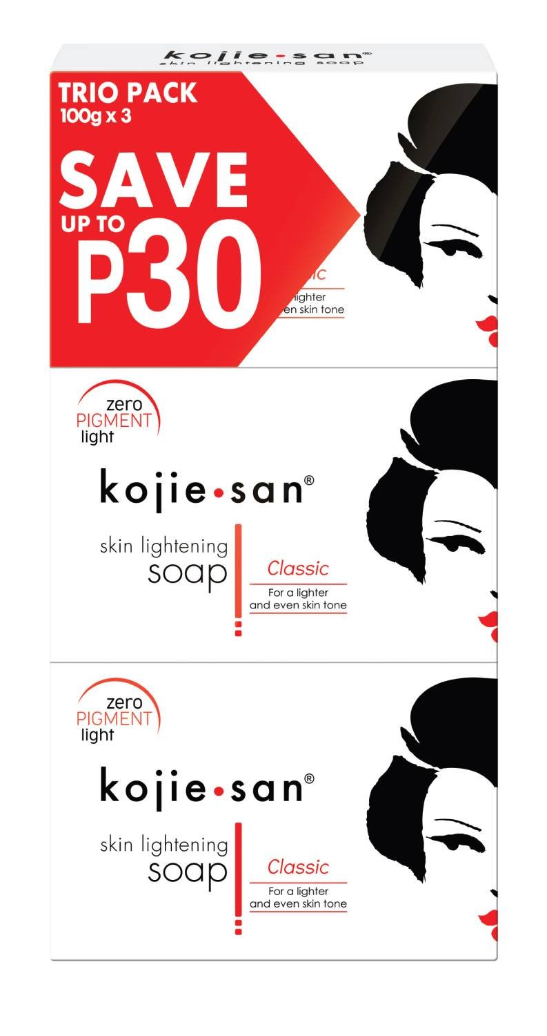 KOJIE SAN SKIN LIGHTENING SOAP TRIO