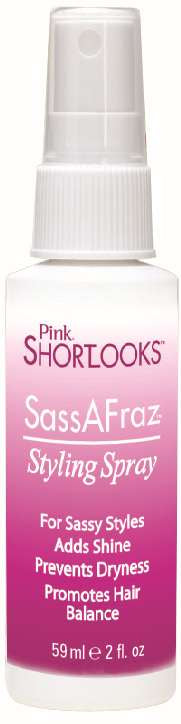 PINK SHORT LOOKS STYLING SPRAY