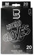 LEVEL3 NITRILE BLACK GLOVES [MEDIUM]