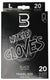LEVEL3 NITRILE BLACK GLOVES [LARGE]