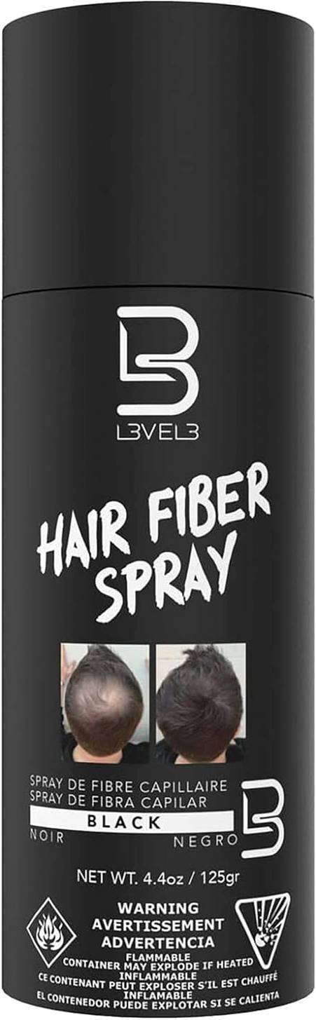 LEVEL3 HAIR FIBER SPRAY [BLACK]
