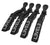 LEVEL3 HAIR CROC CLIPS - 4PC