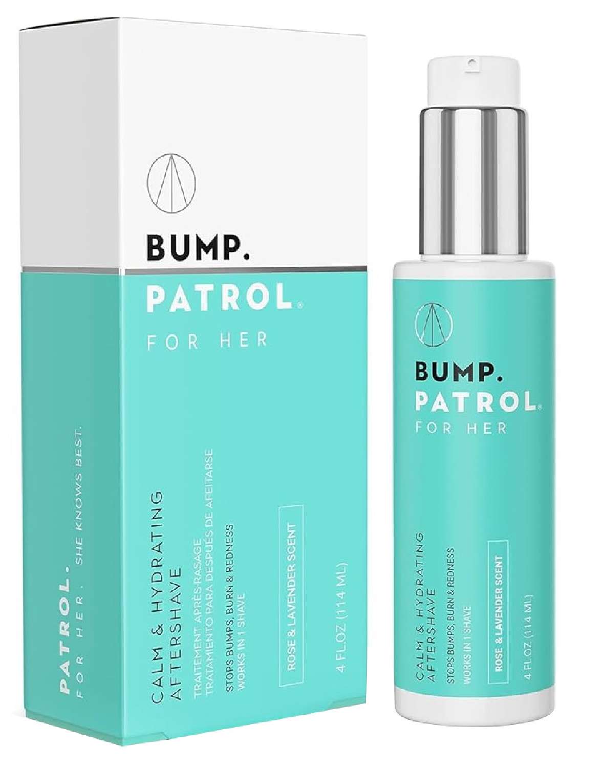 BUMP PATROL FOR HER AFTERSHAVE