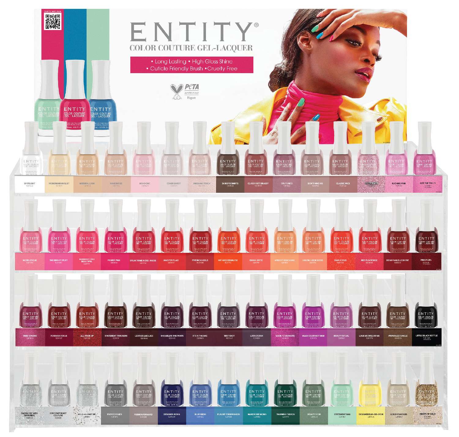 ENTITY 360 PCS 60 SHADES LACQUER