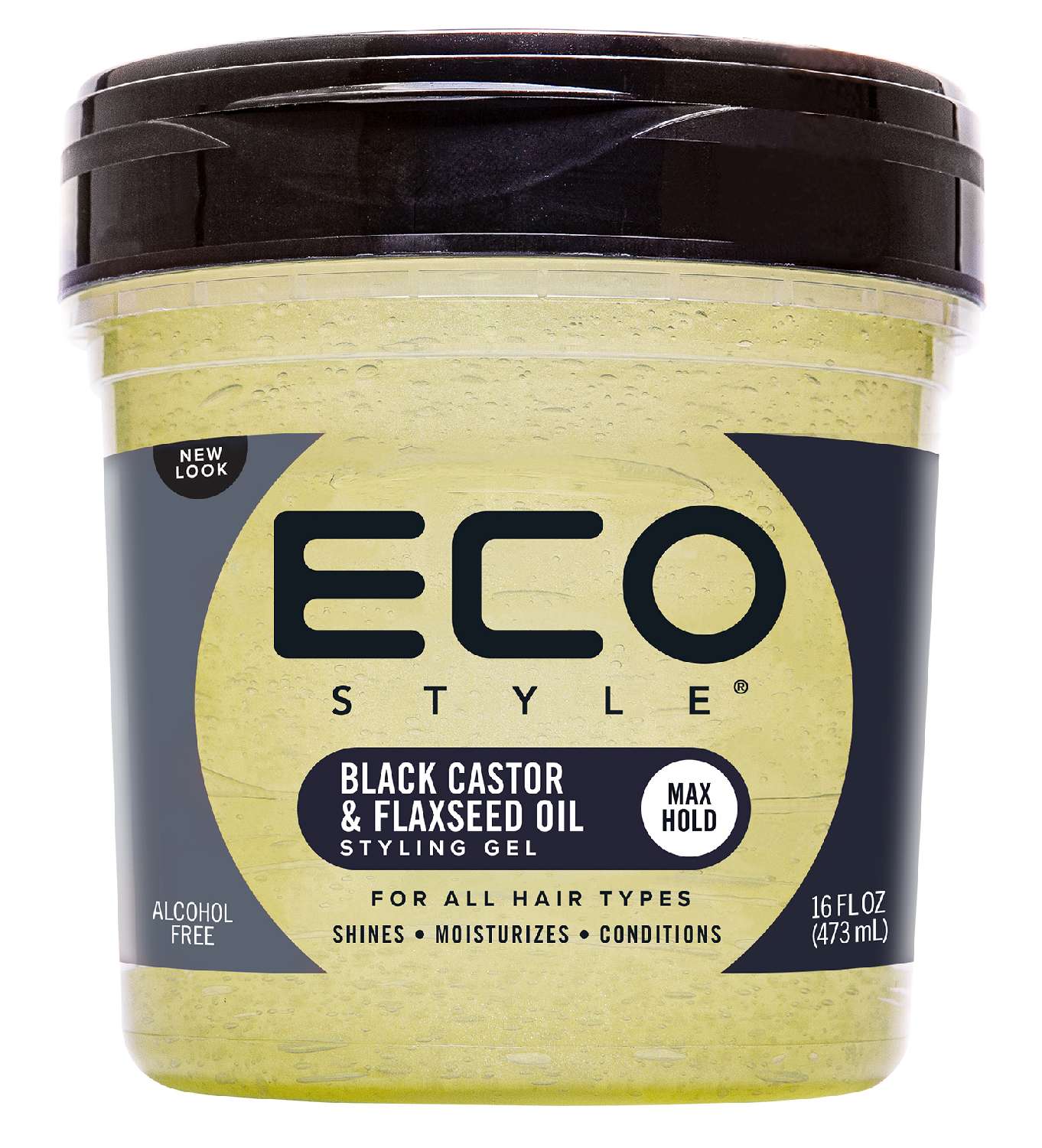 ECO STYLE GEL [BLACK CASTOR/FLAXSEED]