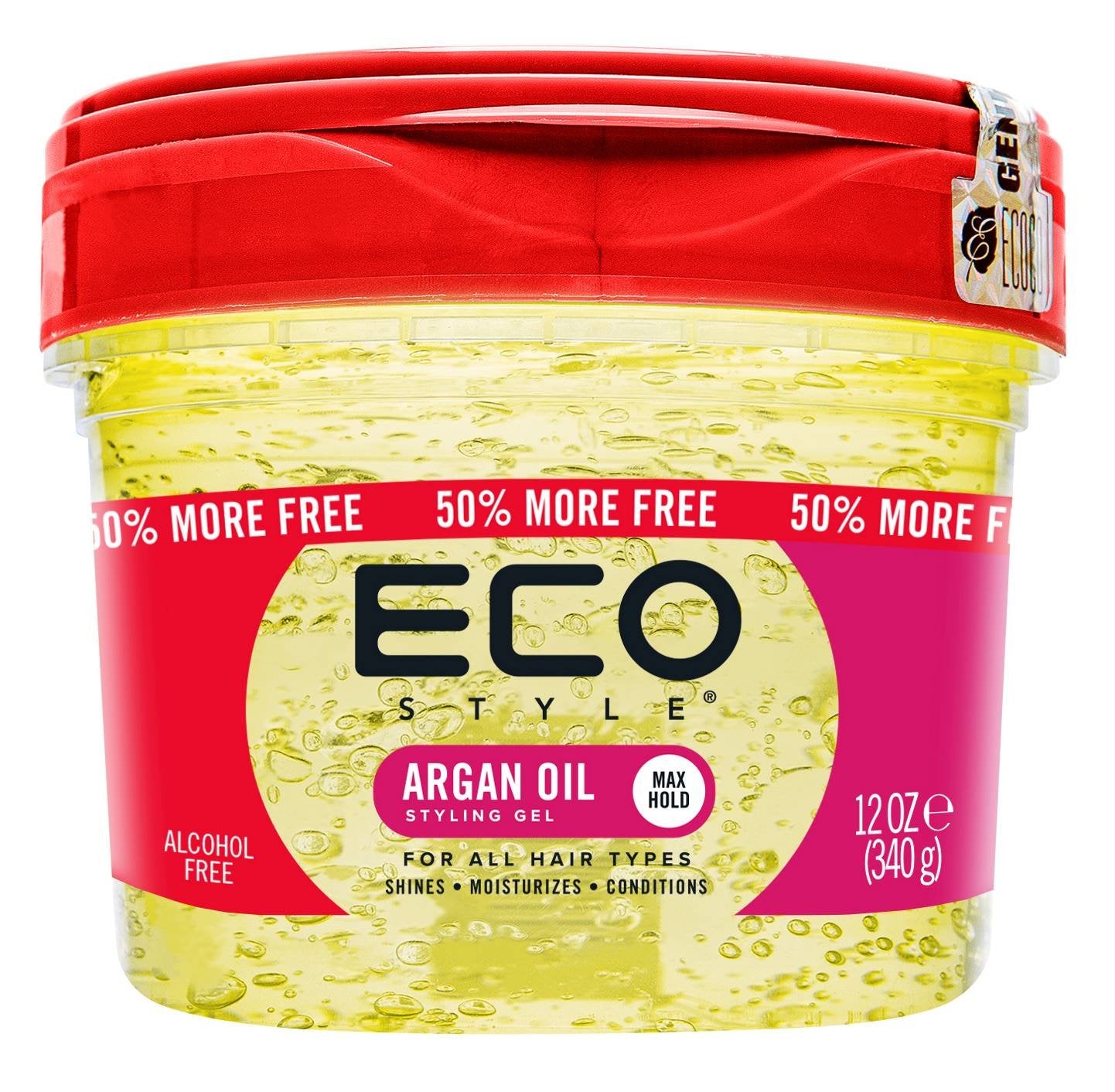 ECO STYLE GEL [ARGAN] BONUS 12 OZ