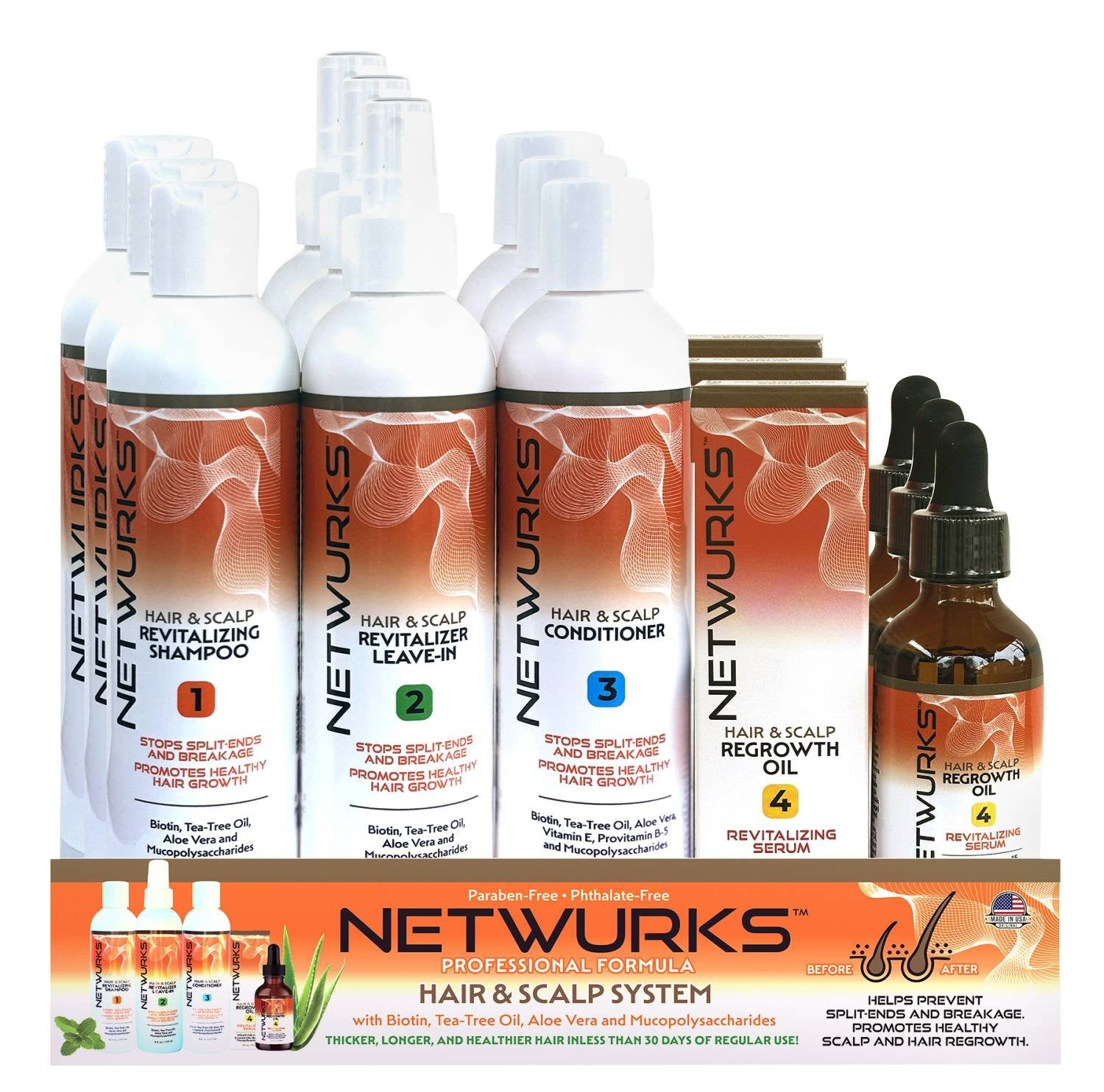 NETWURKS 12 PCS PREPACK DISPLAY