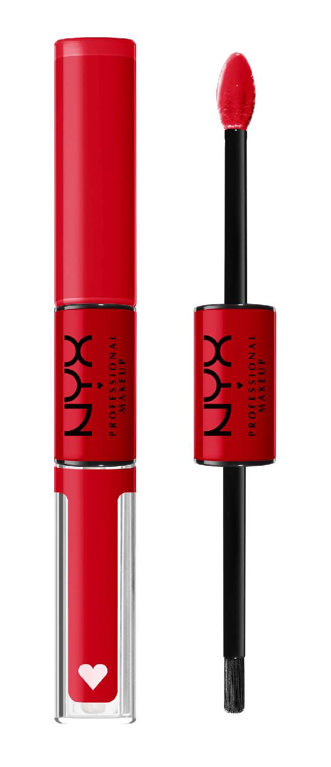 NYX SHINE LOUD LIP SHINE REBEL IN RED_17