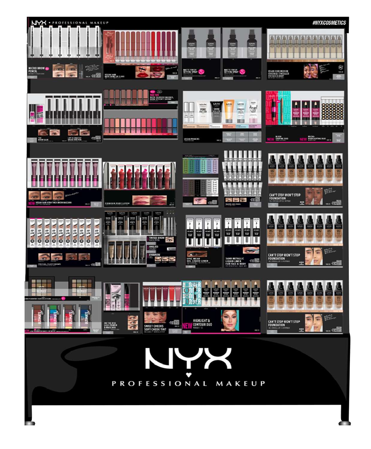 NYX 4FT SET