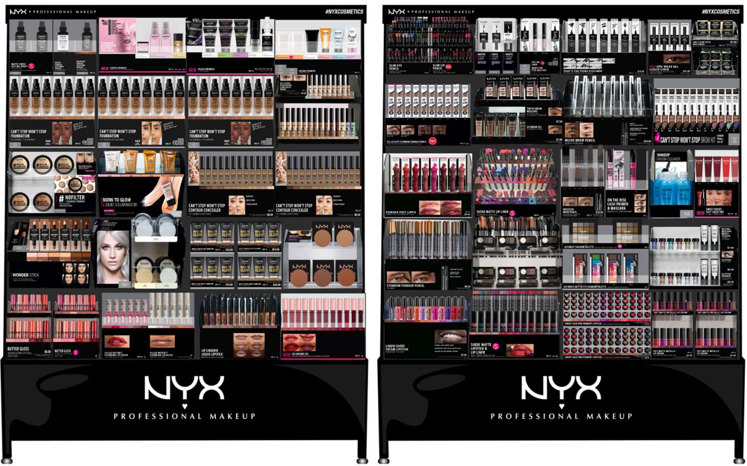 NYX 8FT SET