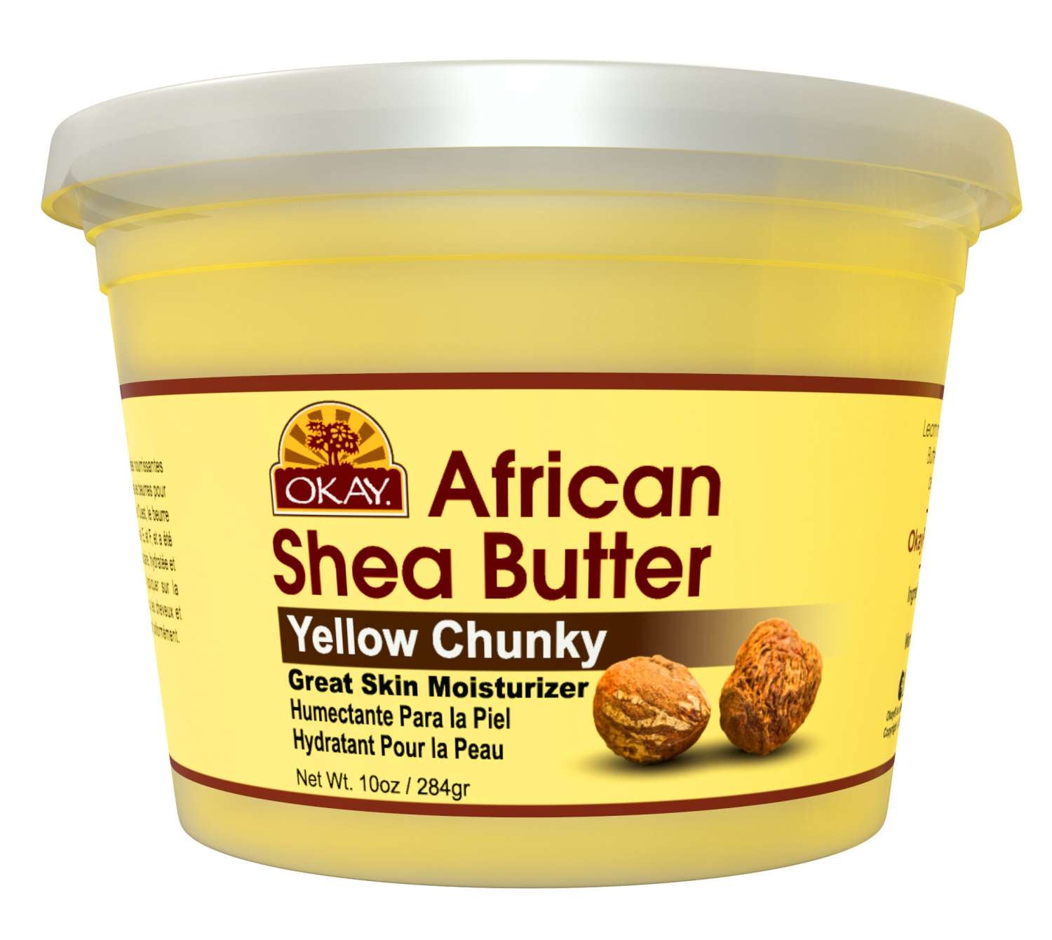 OKAY SHEABUTTER YELLOW CHUNK