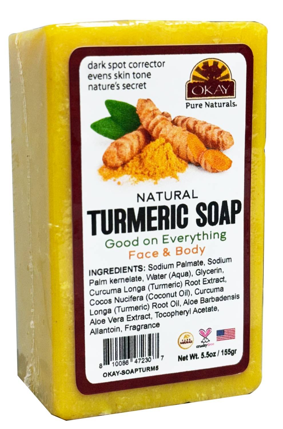 OKAY TURMERIC SOAP