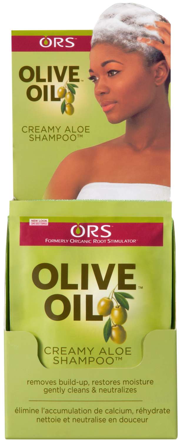 ORS OLIVE OIL ALOE SHAMPOO 12/DP