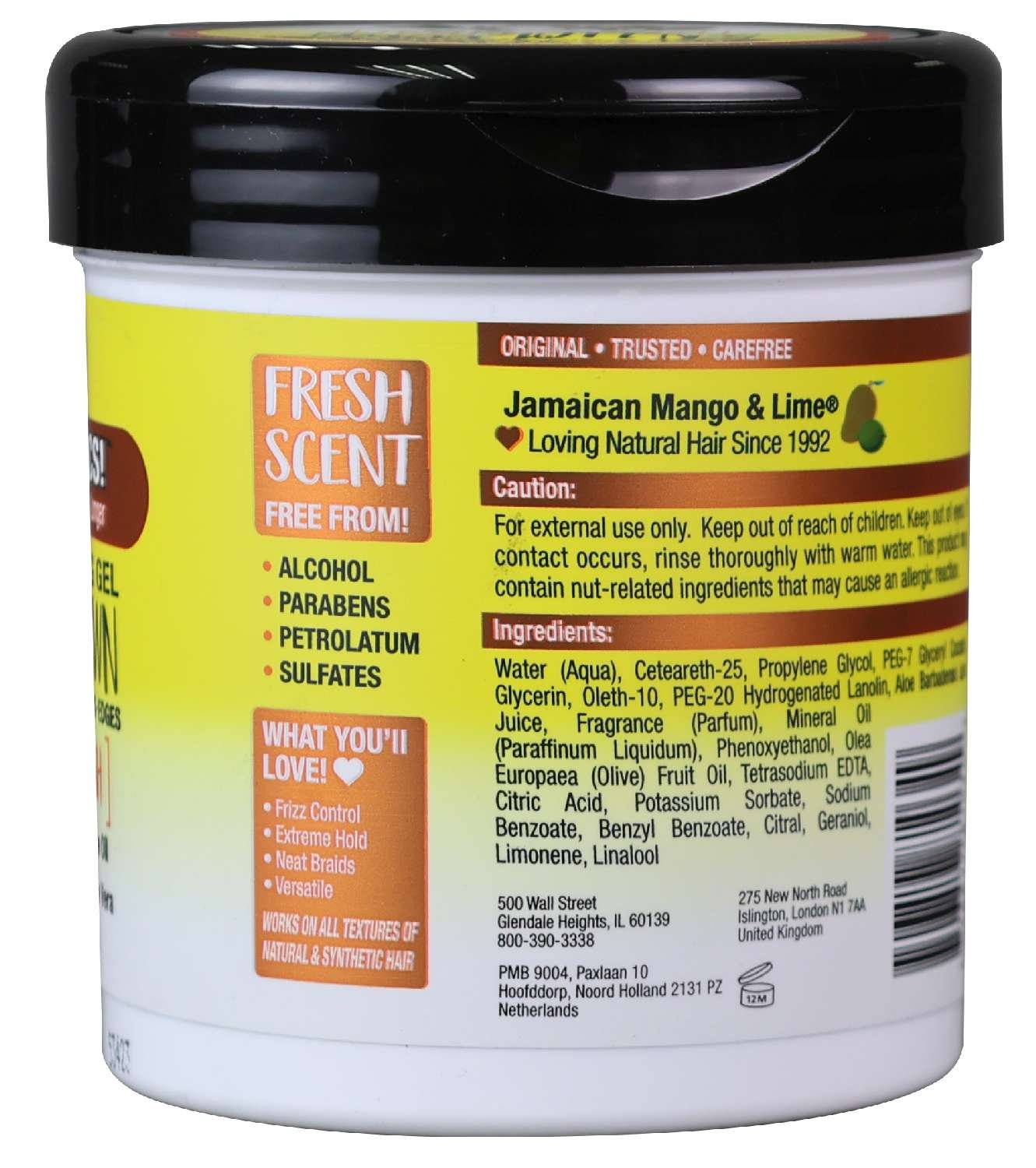 Ingredient List