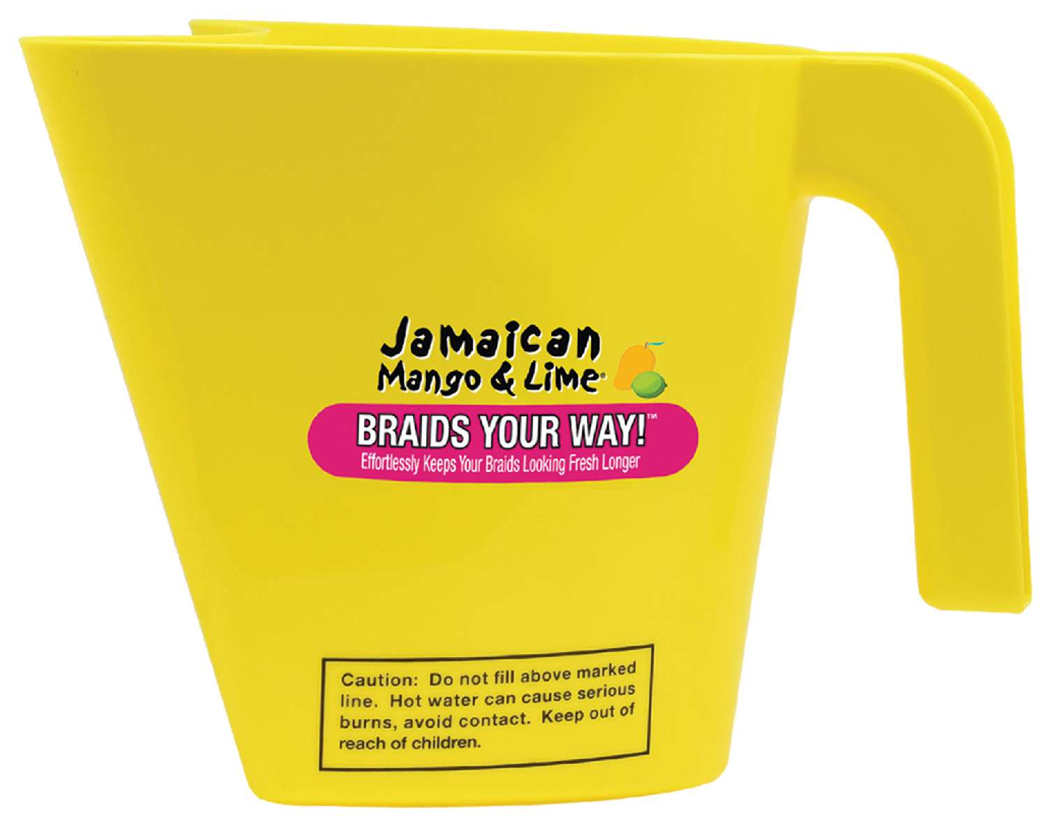 JML BRAID YOUR WAY BRAID DIPPER JAR YLOW SMALL