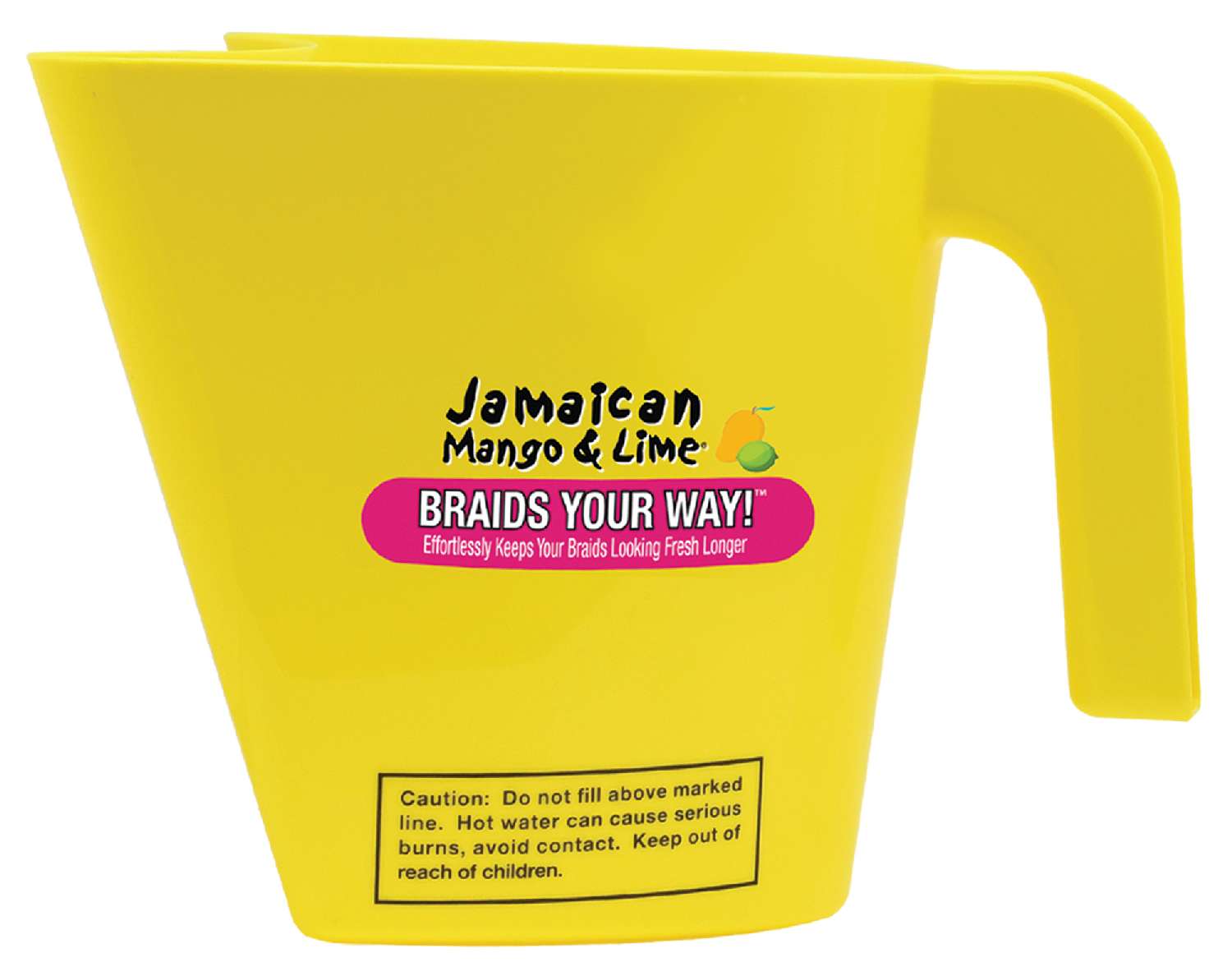 JML BRAID YOUR WAY BRAID DIPPER JAR YLOW LARGE