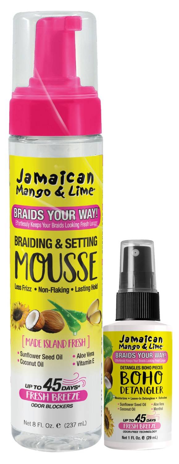 JML BRAIDS YOUR WAY MOUSSE SHINE COMBO