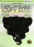 HH RAW 13X4 CLOSURE B/W12-#NAT