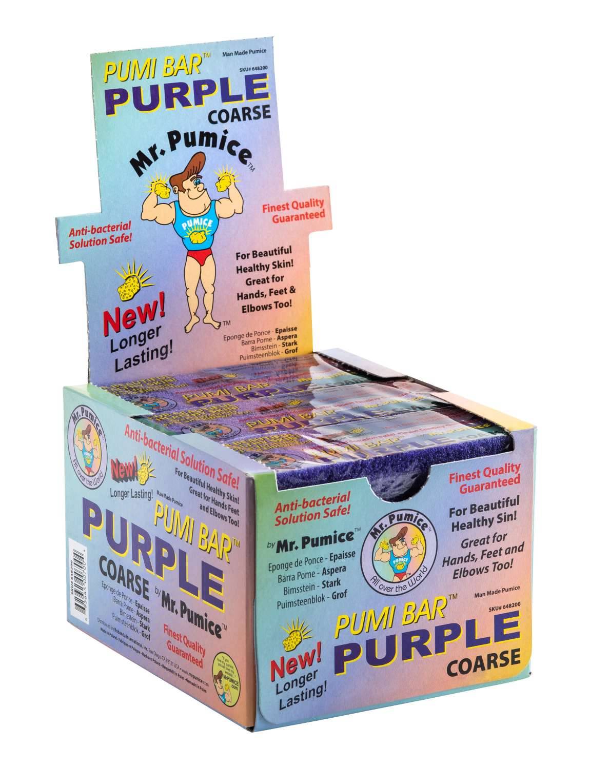 MR. PUMICE PURPLE PUMIBAR 12DP