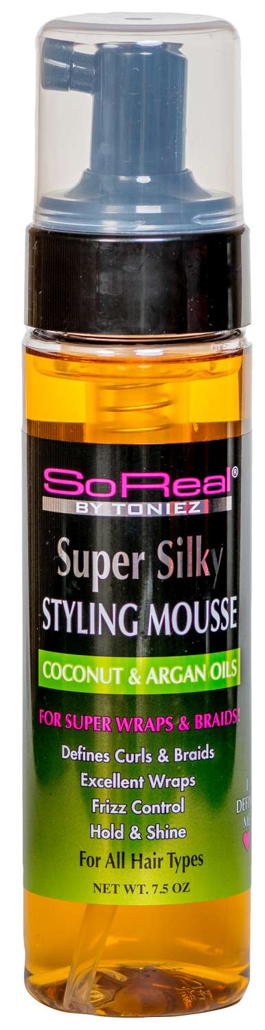 SO REAL SUPER SILKY STYLING MOUSSE