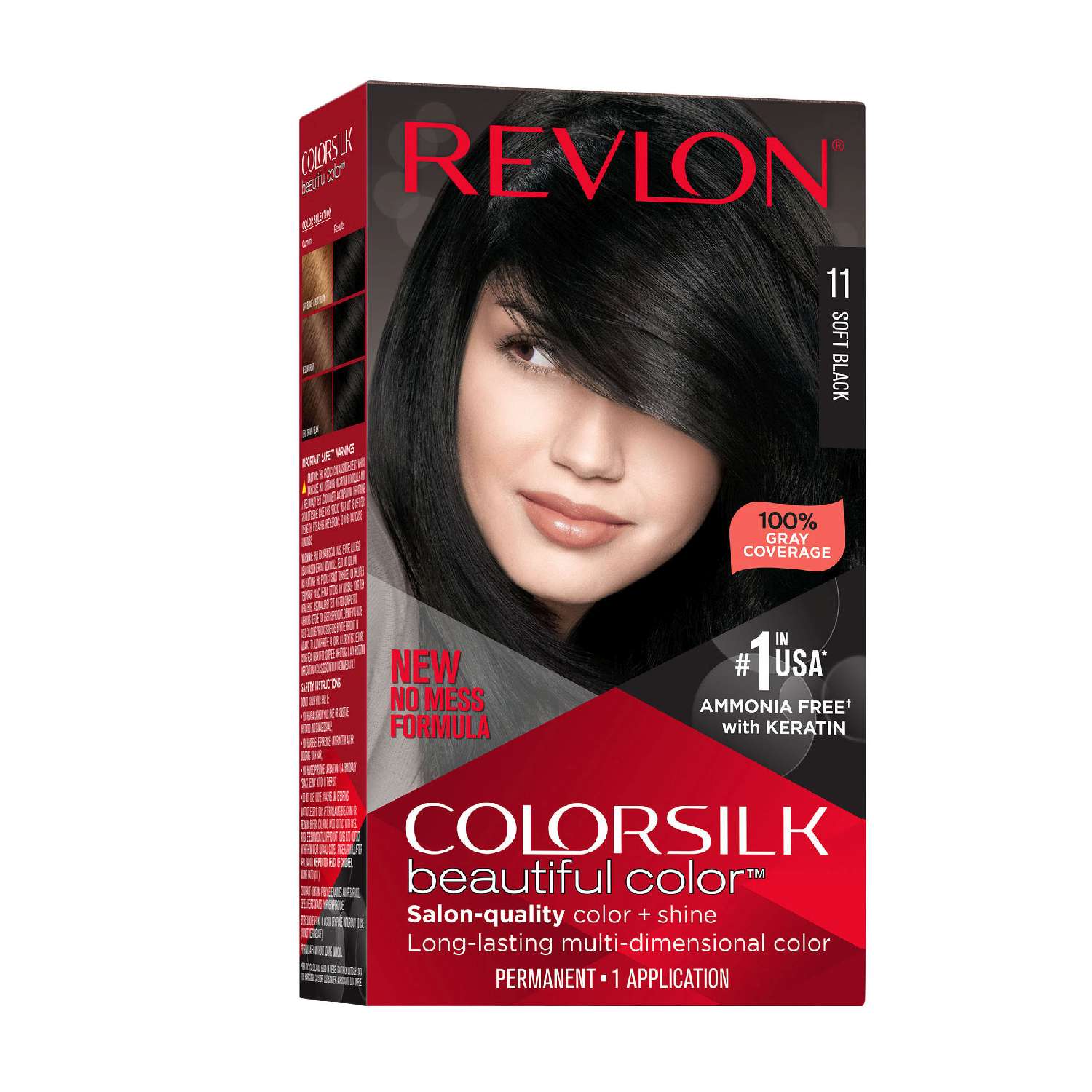 REVLON C/S N 011 SOFT BLACK
