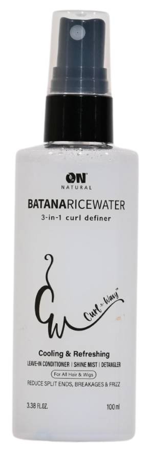 ON NAT CURL-N-WAVY BATANA RICE WATER