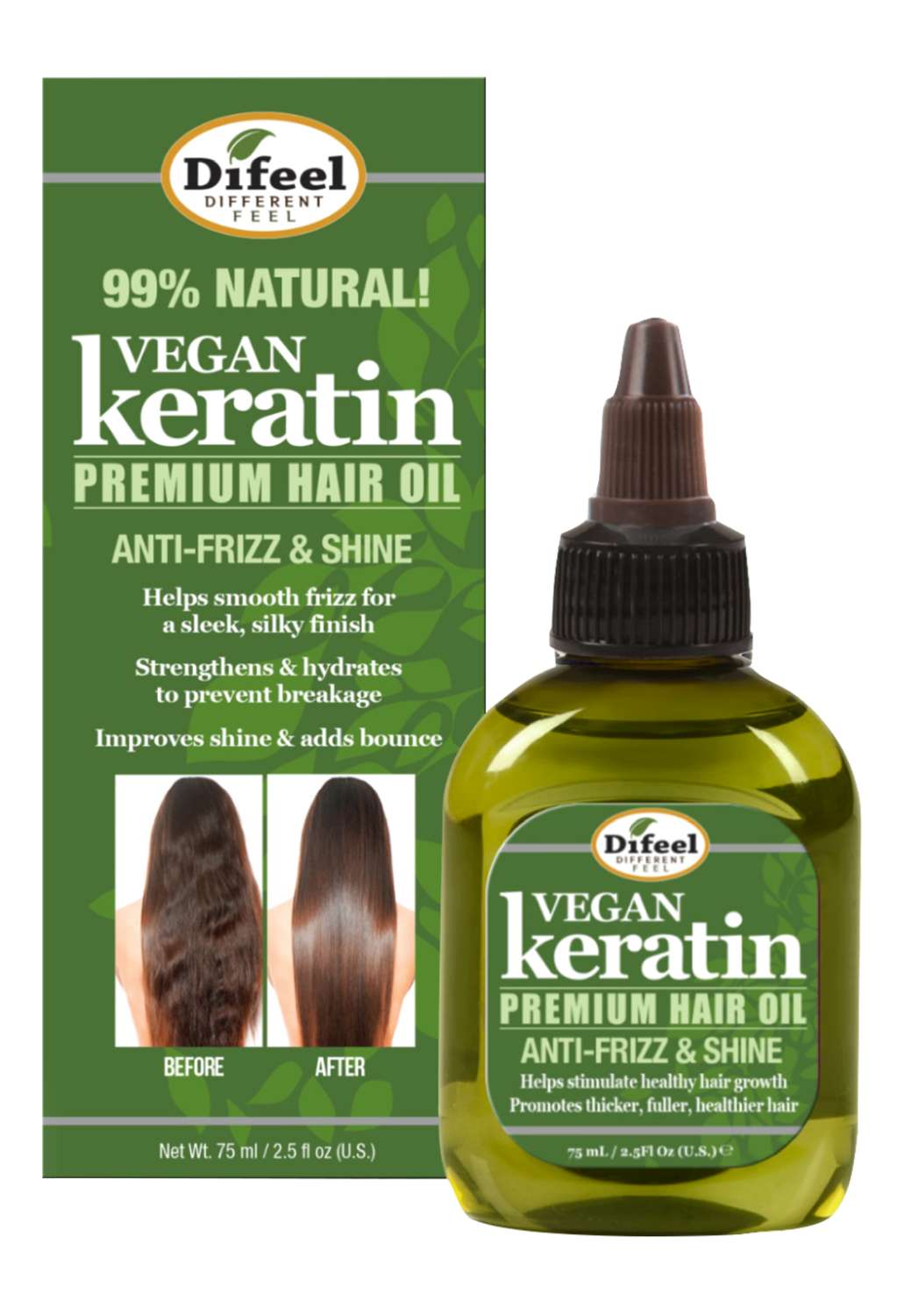 S/F 99 NAT VEGAN KERATIN ANTI-FRIZZ OIL